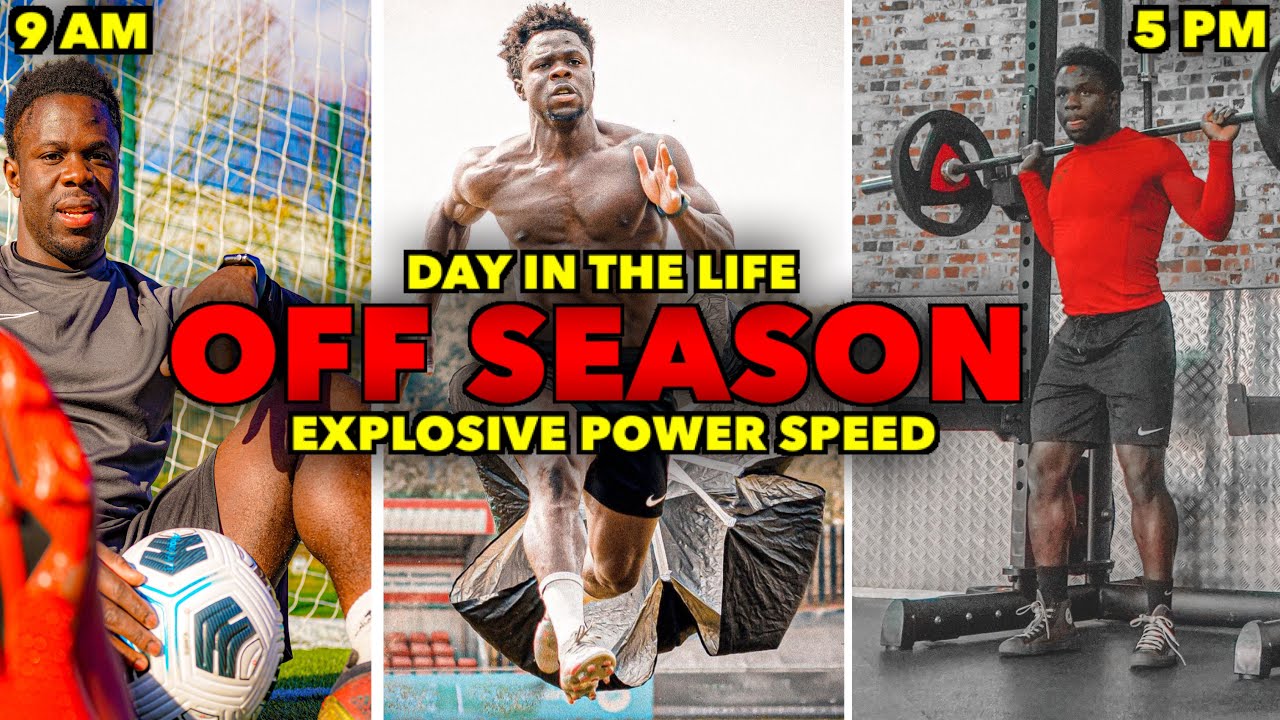 How I JUST INCREASED My Explosive Power & Speed in 1DAY in The Life of A Footballer/Soccer