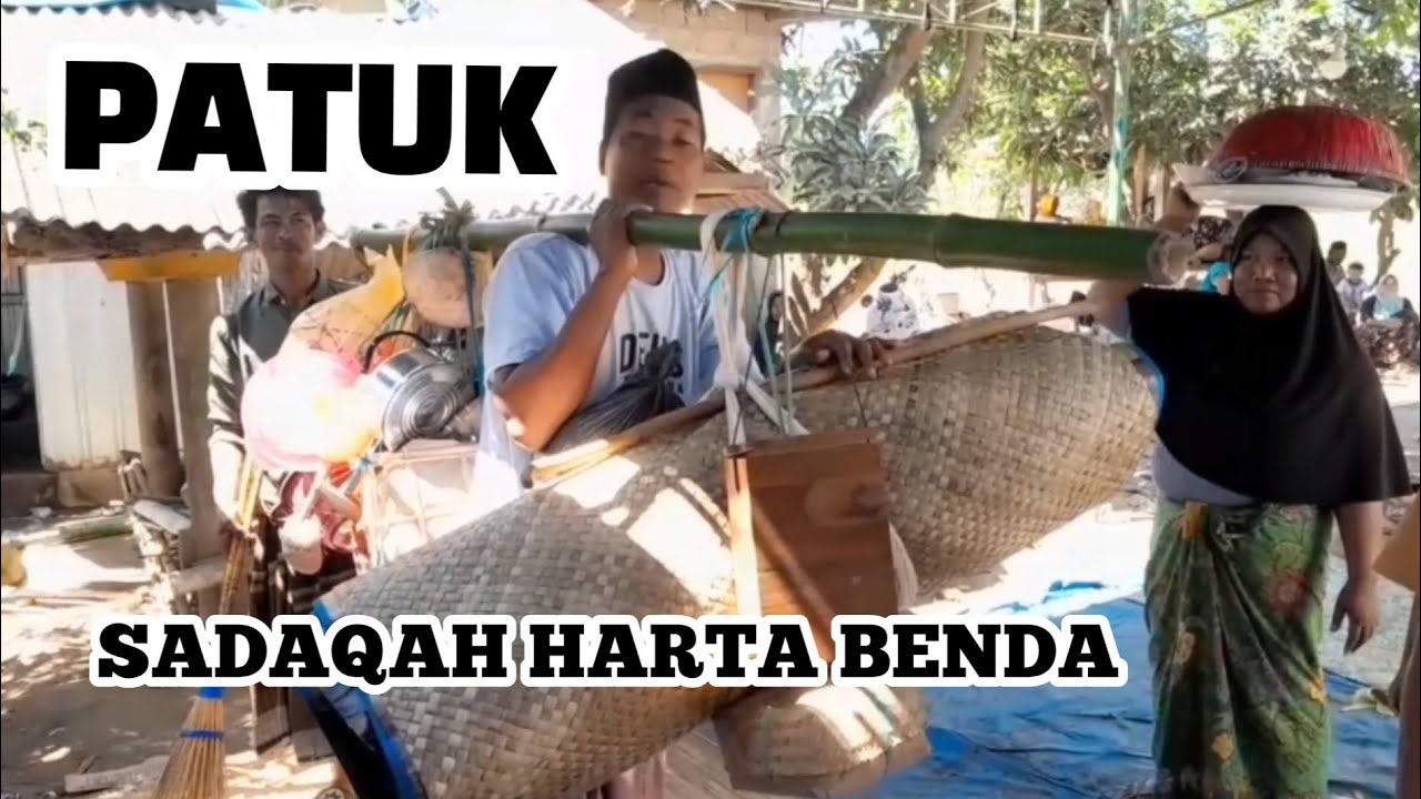 Tradisi Sadakah Patuk adat budaya sasak Lombok