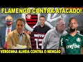 FLAMENGO LEVA CONTRA-ATAQUE DE VASCO E FLUMINENSE! VERGONHA ALHEIA CONTRA O MENGÃO! RAFINHA E+