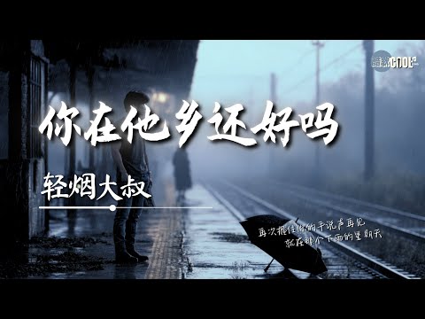 轻烟大叔 - 你在他乡还好吗「是否还会想起从前」【🎧AI高质音乐｜拼音动态歌词】#coolsong酷歌