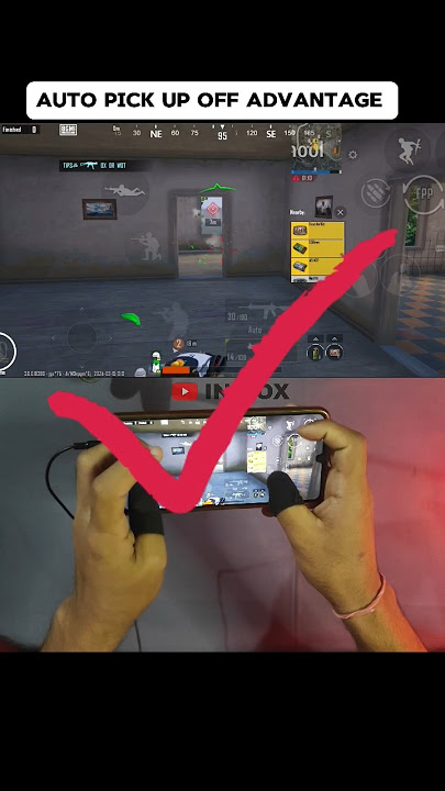 BGMI PUBG MOBILE SETTING GUIDE 84 AUTO PICK UP #shorts