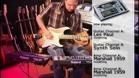 VG-99 in the studio - part 1 - introduction + medley