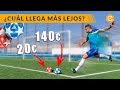 ¿SE LLEGA MÁS LEJOS CON un BALÓN CARO? · Comparamos balones