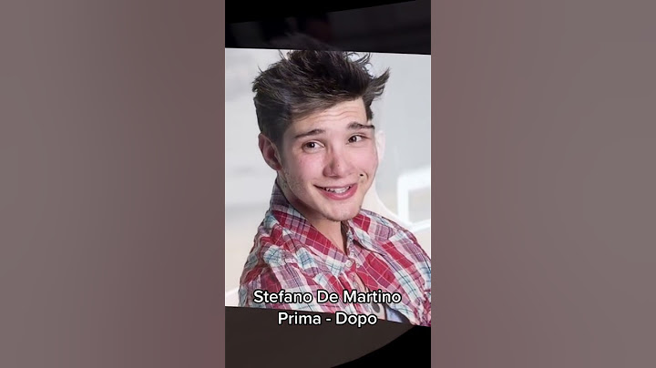 STEFANO DE MARTINO Prima e Dopo