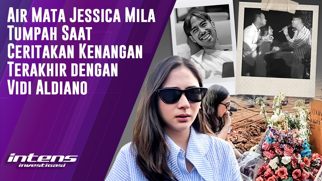 Tangis Jessica Mila Usai Ziarah ke Makam Vidi Aldiano | Intens Investigasi | Eps 6428