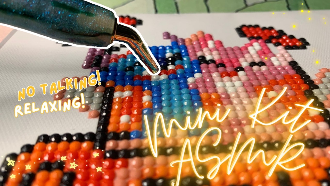 Cutest Stitch & Angel Mini Kit | Satisfying Diamond Art ASMR