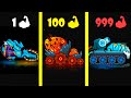 ICEBERG, MAGMASAUR, ICEBREAKER Car Eats Car 3! New Predatory Machines & Bosses | Car Eats Car Update