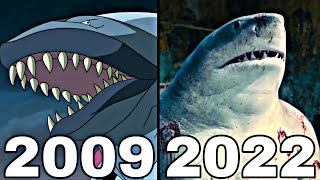 Evolution of KING SHARK in Movies & Cartoons 2009 To 2022 (king shark suicide squad)