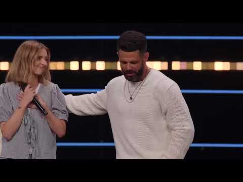 Tiffany Hudson & Pastor Steven Furtick  at Elevation Church
