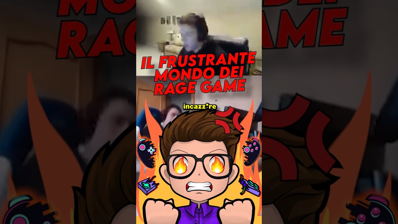 Questi giochi ti faranno impazzire dalla rabbia! 🎮💢 #short #curiosità