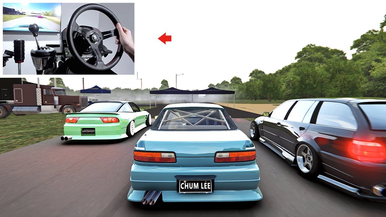 Assetto Corsa Tandems At Klutch Kickers K Graphics W Steering Wheel