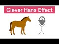 Clever hans  the smart horse behind unconscious cues