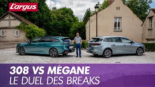 Peugeot 308 SW (2022) vs Renault Mégane Estate : rivales temporaires ?