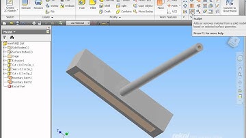 Find Internal Volume of an Inventor Part with Open Face