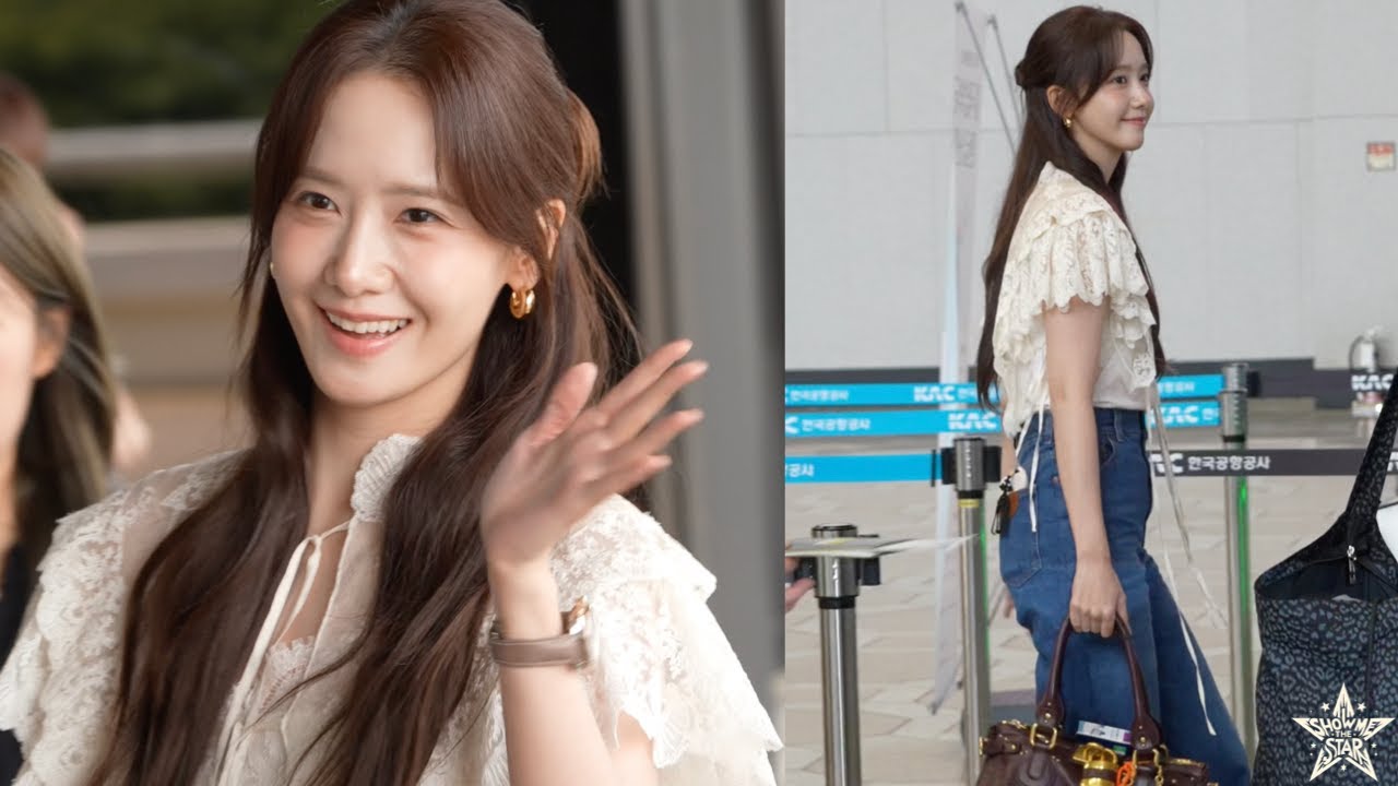 소녀시대 윤아 출국길 SNSD YOONA Airport Departure | GMP 250903