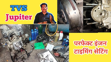 TVS Jupiter Perfect Engine Timing Setting, Jupiter Timing Video