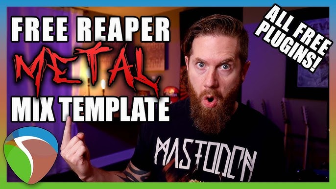 REAPER MIX TEMPLATE w/ FREE PLUGINS (METAL) - YouTube reaper-mix-template-w-free-plugins-metal-youtube