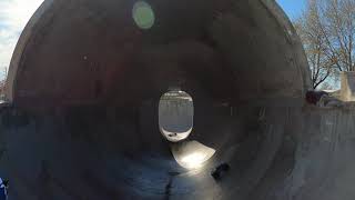 RC Traxxas Maxx Looping Full Pipe Irrigon Loops at Dan Baxter