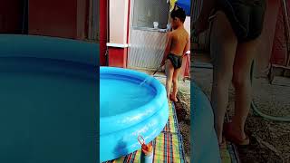 put water in the swimming pool