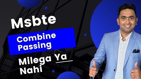 Msbte Result 2022 | Combine Passing Milega ya Nahi ? | Toshib Shaikh | #msbtenewupdate