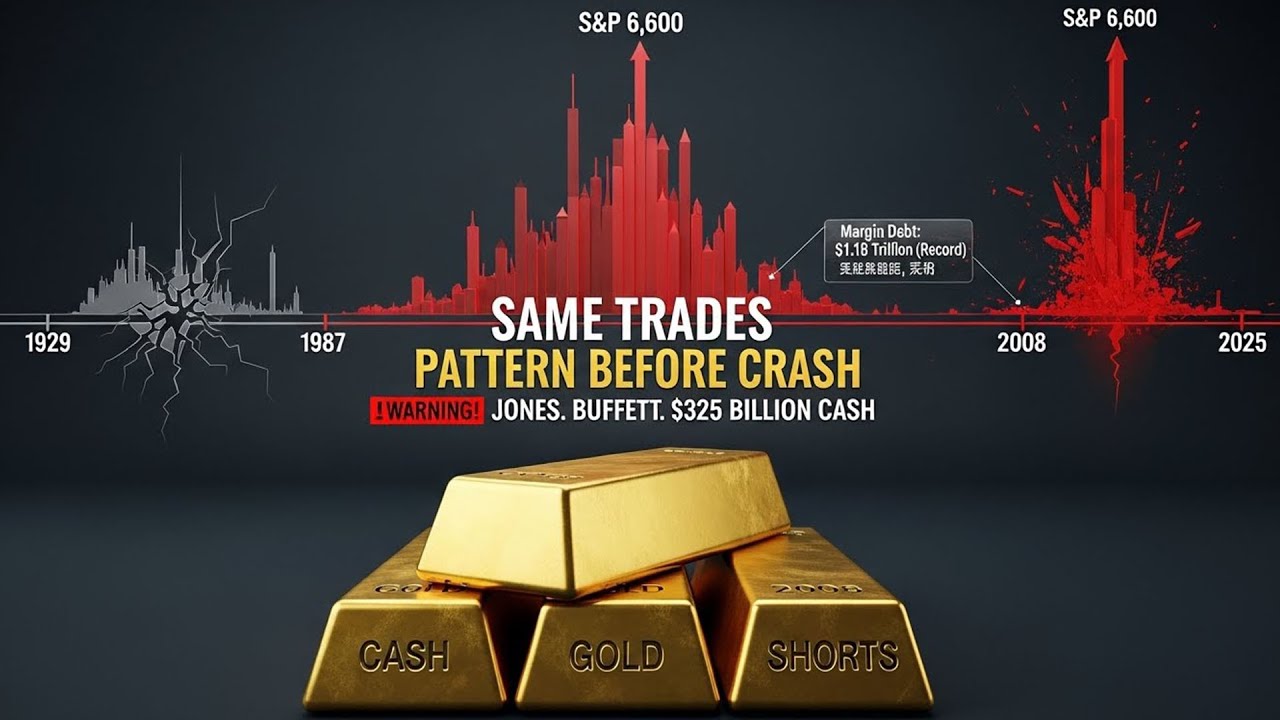Same Trades Pattern Before Crash - from 1929–2025