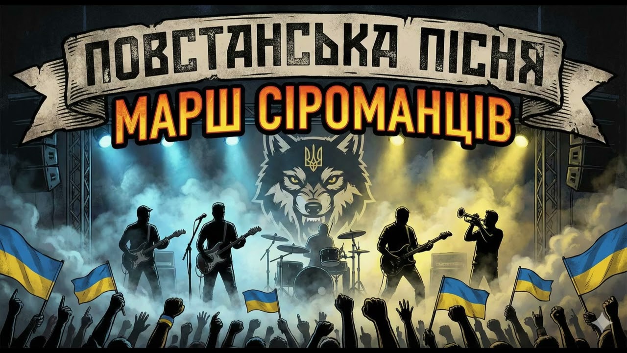 Повстанська пісня – Марш Сіроманців (Ukrainian Folk Rock / Hard Rock Anthem)