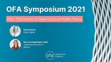 Duo: The future of Open Source Public Policy