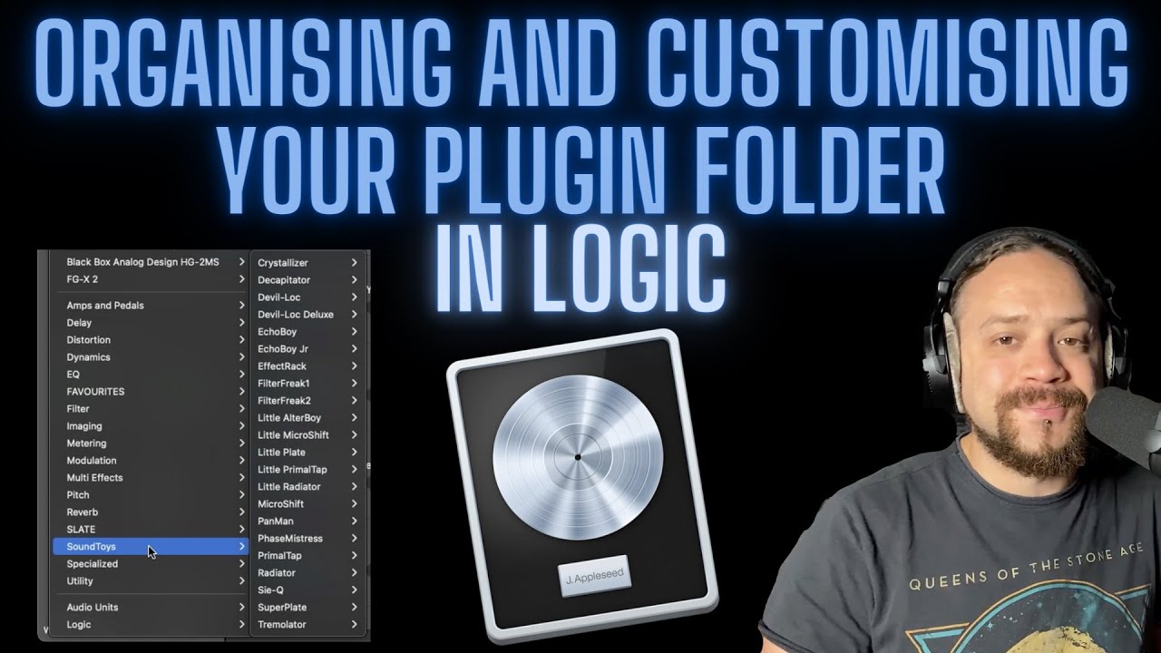 LOGIC: Organising and Customising Your Plugin Folder