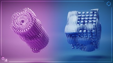 Dynamic Shapes | 3D Animated Loops