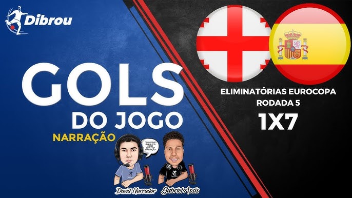 GOLS- GEÓRGIA 1X1 NORUEGA- ELIMINATÓRIAS EUROCOPA 2023