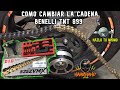 COMO CAMBIAR LA CADENA DE ARRASTRE, ( D.I.D. 525 ZVM-X ) SUPER STREET, BENELLI TNT 899