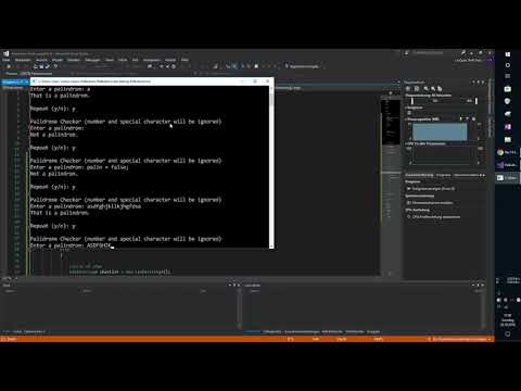 C# Console Palindrome Checker
