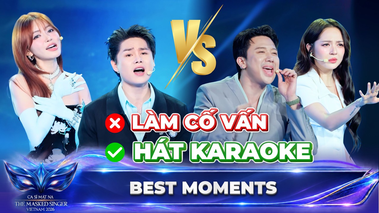 Màn KARAOKE BẤT ỔN - Bích Phương, Tăng Duy Tân hòa giọng cực tình | The Masked Singer Vietnam 2026