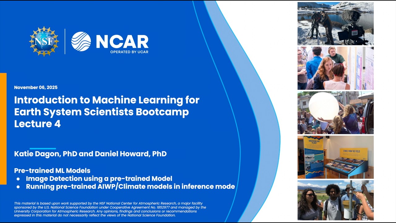 Thumbnail for Lecture 4: Pre-Trained Machine Learning Models | 2025 EdEC Machine Learning Bootcamp