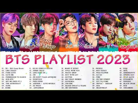 [2023 UPDATE] BTS soft playlist for chill, sleep, study 1 Hours straight -  Kpop_HY