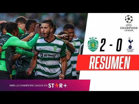 ¡INCREÍBLE Y AGÓNICA VICTORIA DEL SPORTING EN PORTUGAL! | Sporting CP 2-0 Tottenham | RESUMEN