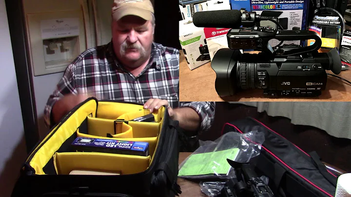 Unboxing My New JVC GY-HM200U Camcorder.