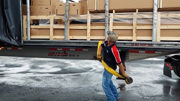 Loading a Conestoga Trailer, the BEST way. 20. Ryder CDL Trucking Jobs