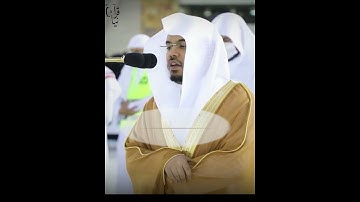 سورة التكاثر للشيخ ياسر الدوسري 🤎.
