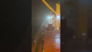 Storm in the port