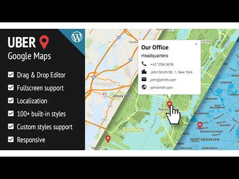 UBER Google Maps for WordPress | Codecanyon Scripts and Snippets