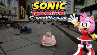Sonic Racing CrossWorlds: Playing as Amy Rose! (1st place) [Closed Test]