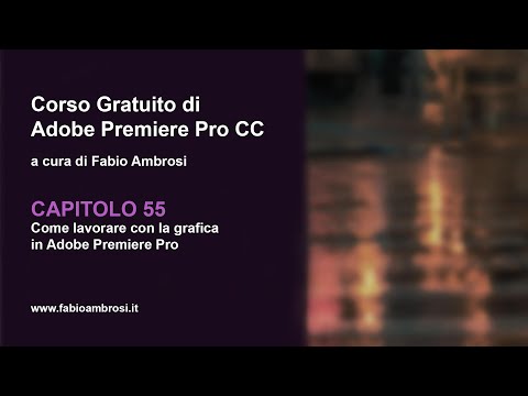 #69 - Come aggiungere il testo in Adobe Premiere Pro