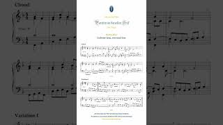 Liebster Jesu, wir sind hier, #Orgelmusik #GeistlicheMusik #Choralbearbeitung #Partita #Barockmusik