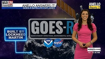 Anello Answers It- GOES-R Satellite explained