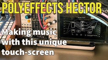 PolyEffects Hector on Holidays // Mutable Plaits macro oscillator // Synthstrom Deluge