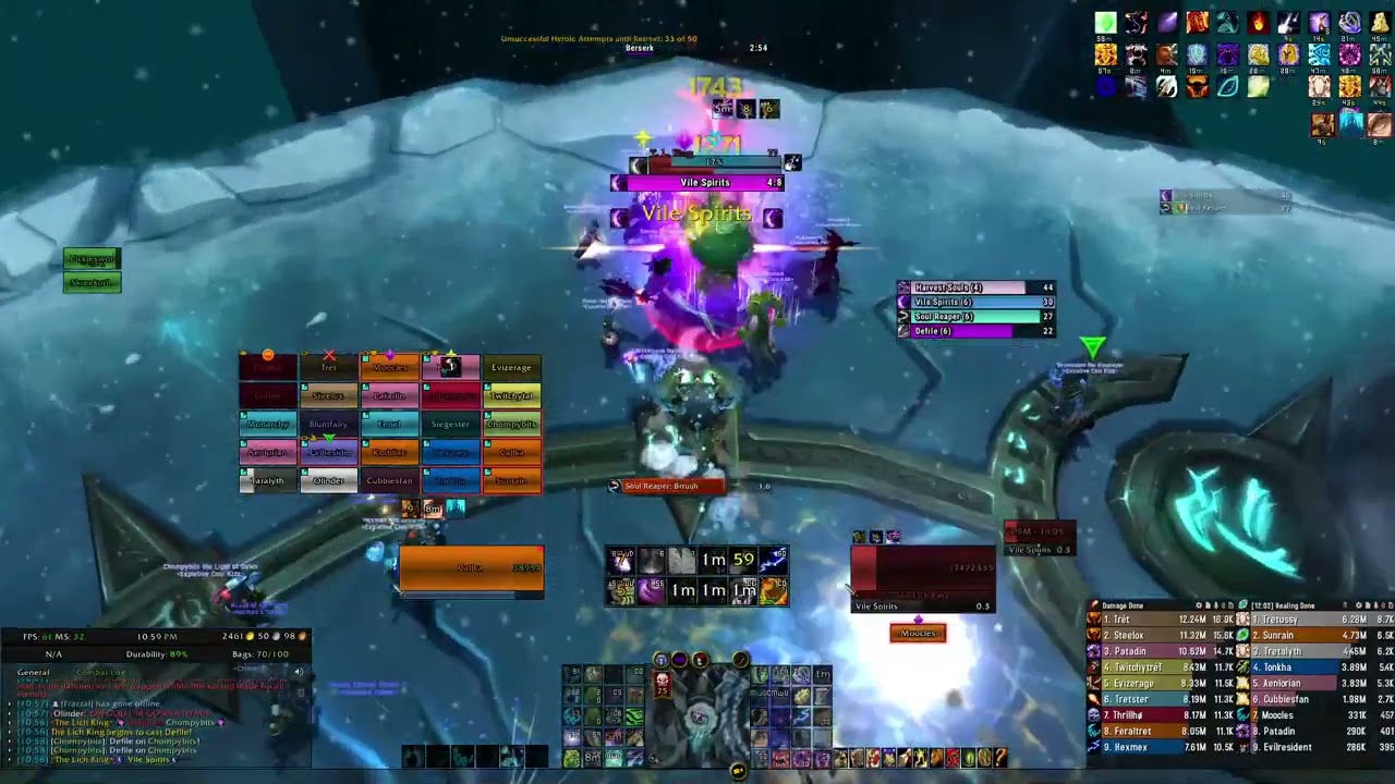 Expletive Cool Kids v Heroic Lich King | Awful Balance Druid POV