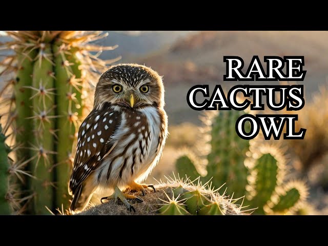 The CUTEST Tiny Owl You've Never Heard Of  | Cactus Pygmy Owl Facts! -  YouTube