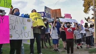 Parents, Teachers March to Protest Proposed East Bay School Closures