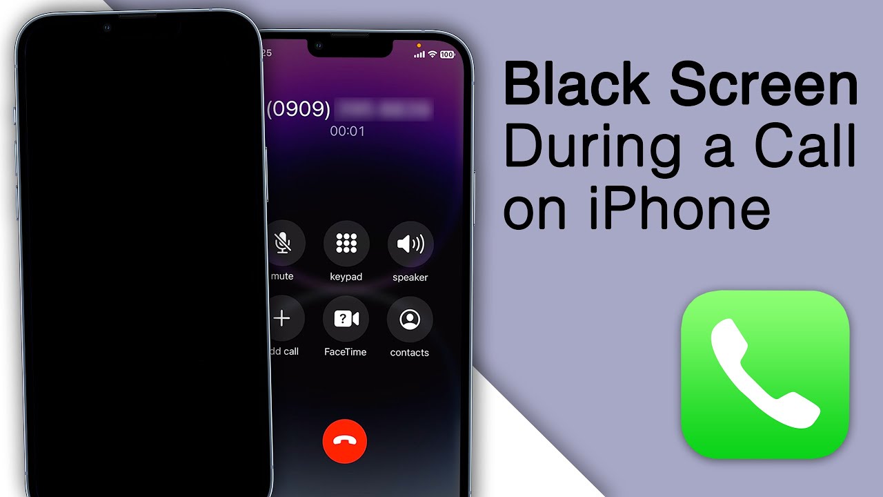 How To Fix IPhone Screen Goes Black During A Call 2023 YouTube